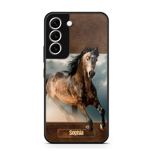 Personalized Horse Lover Phone Case Printed 22JUY-HQ30