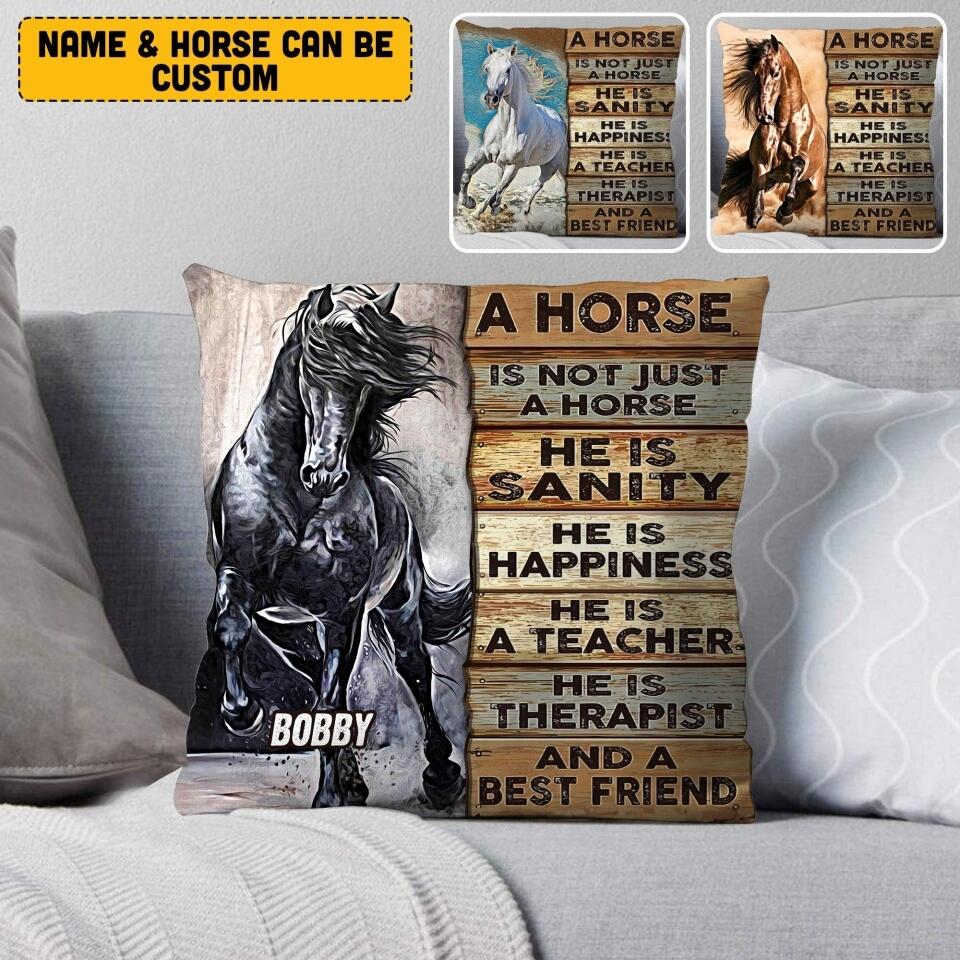 Personalized A Horse Is Not Just A Horse Name Custom Pillow Printed NQHQ0208