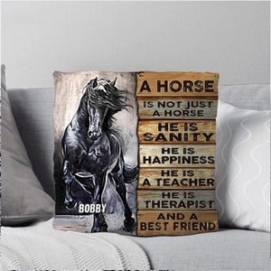 Personalized A Horse Is Not Just A Horse Name Custom Pillow Printed NQHQ0208