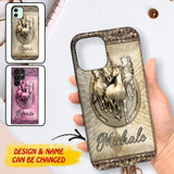 Personalized Horse Lover Phone Case Printed 22AUG-MA04