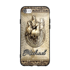 Personalized Horse Lover Phone Case Printed 22AUG-MA04