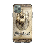 Personalized Horse Lover Phone Case Printed 22AUG-MA04