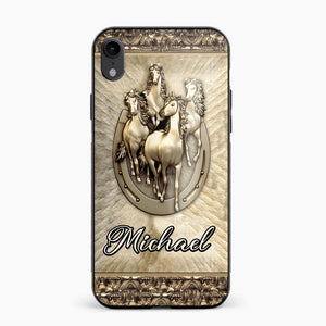 Personalized Horse Lover Phone Case Printed 22AUG-MA04