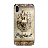 Personalized Horse Lover Phone Case Printed 22AUG-MA04