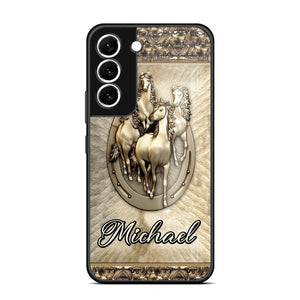 Personalized Horse Lover Phone Case Printed 22AUG-MA04