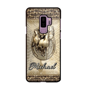 Personalized Horse Lover Phone Case Printed 22AUG-MA04