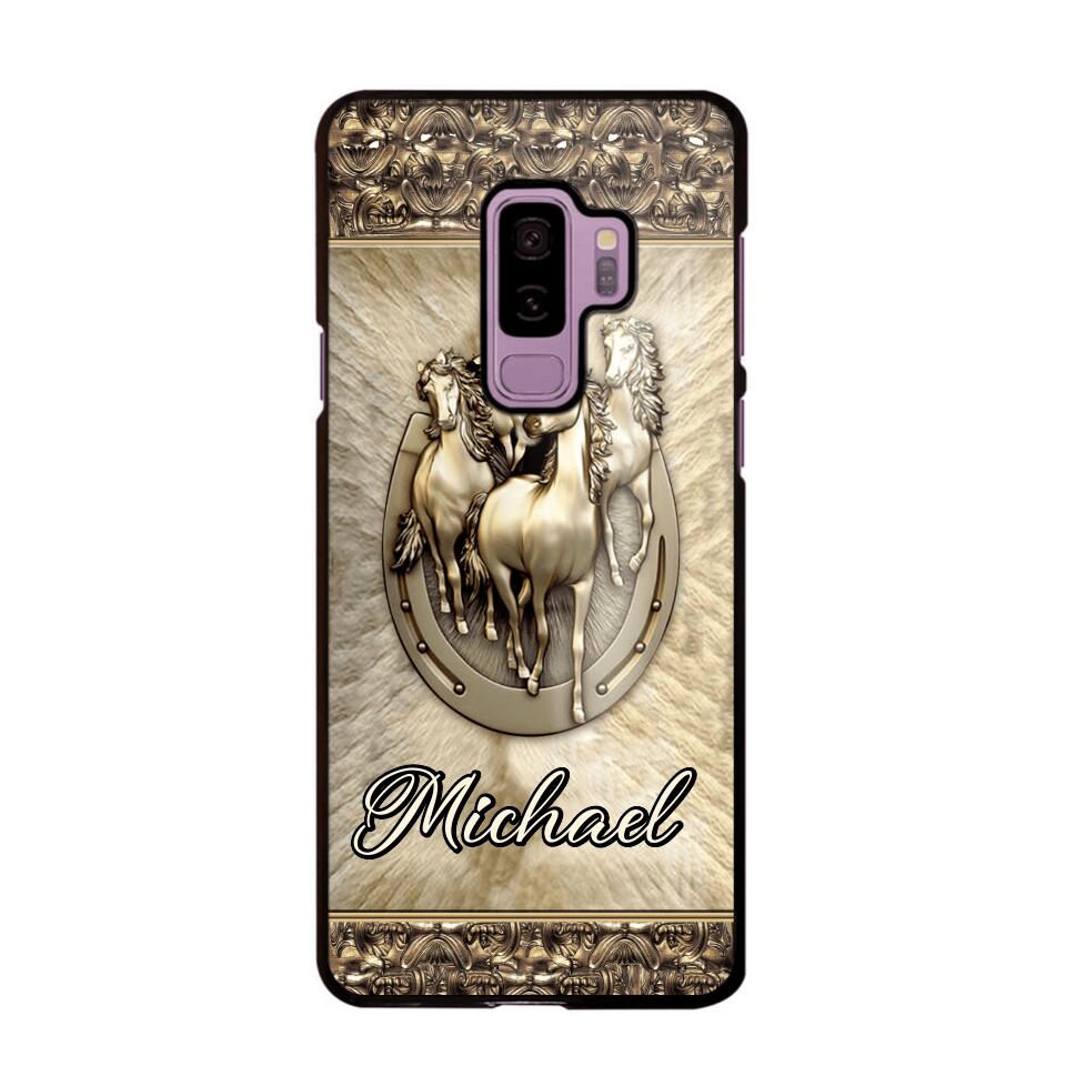 Personalized Horse Lover Phone Case Printed 22AUG-MA04