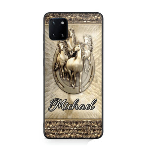 Personalized Horse Lover Phone Case Printed 22AUG-MA04