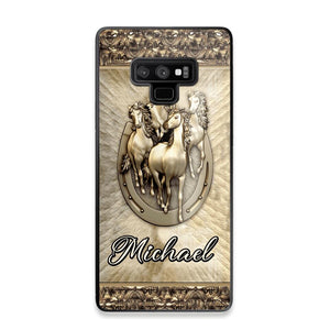 Personalized Horse Lover Phone Case Printed 22AUG-MA04