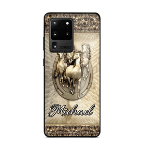 Personalized Horse Lover Phone Case Printed 22AUG-MA04