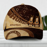 Personalized Horse Custom Cap Printed NQDT0408