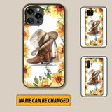 Personalized Girl Love Horse Sunflower Phone Case Printed 22AUG-HY05