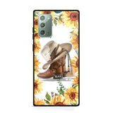 Personalized Girl Love Horse Sunflower Phone Case Printed 22AUG-HY05