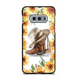 Personalized Girl Love Horse Sunflower Phone Case Printed 22AUG-HY05