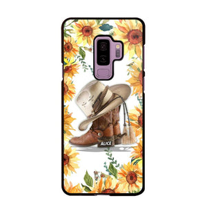 Personalized Girl Love Horse Sunflower Phone Case Printed 22AUG-HY05