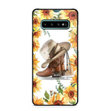 Personalized Girl Love Horse Sunflower Phone Case Printed 22AUG-HY05