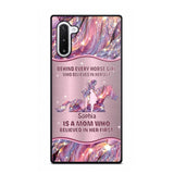 Personalized Behind Every Horse Girl Who Believes In Herself is A Grandma/Mom Who Believed In Her First Phone Case Printed 22AUG-HQ05