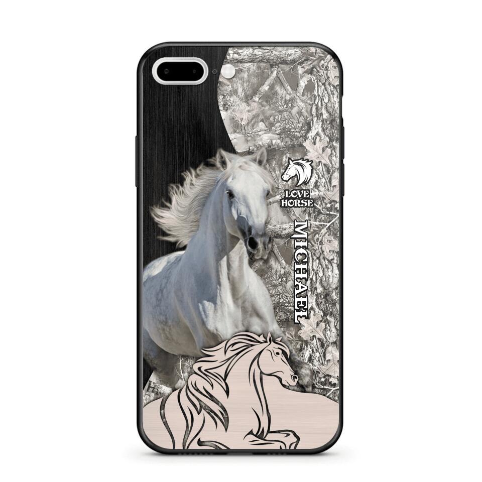 Personalized Love Horse Phone Case Printed NQDT0508