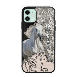 Personalized Love Horse Phone Case Printed NQDT0508