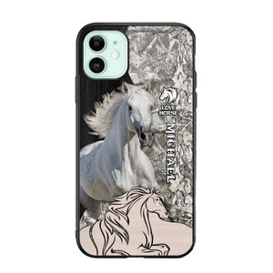 Personalized Love Horse Phone Case Printed NQDT0508