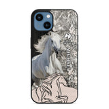 Personalized Love Horse Phone Case Printed NQDT0508