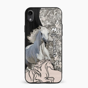 Personalized Love Horse Phone Case Printed NQDT0508