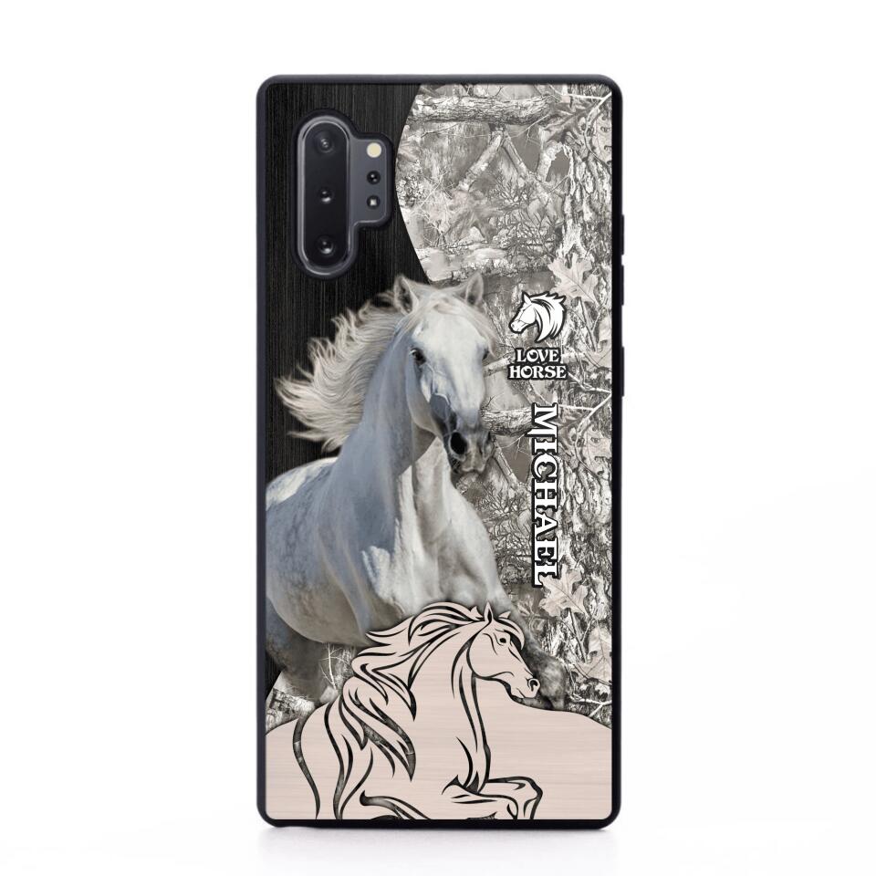 Personalized Love Horse Phone Case Printed NQDT0508