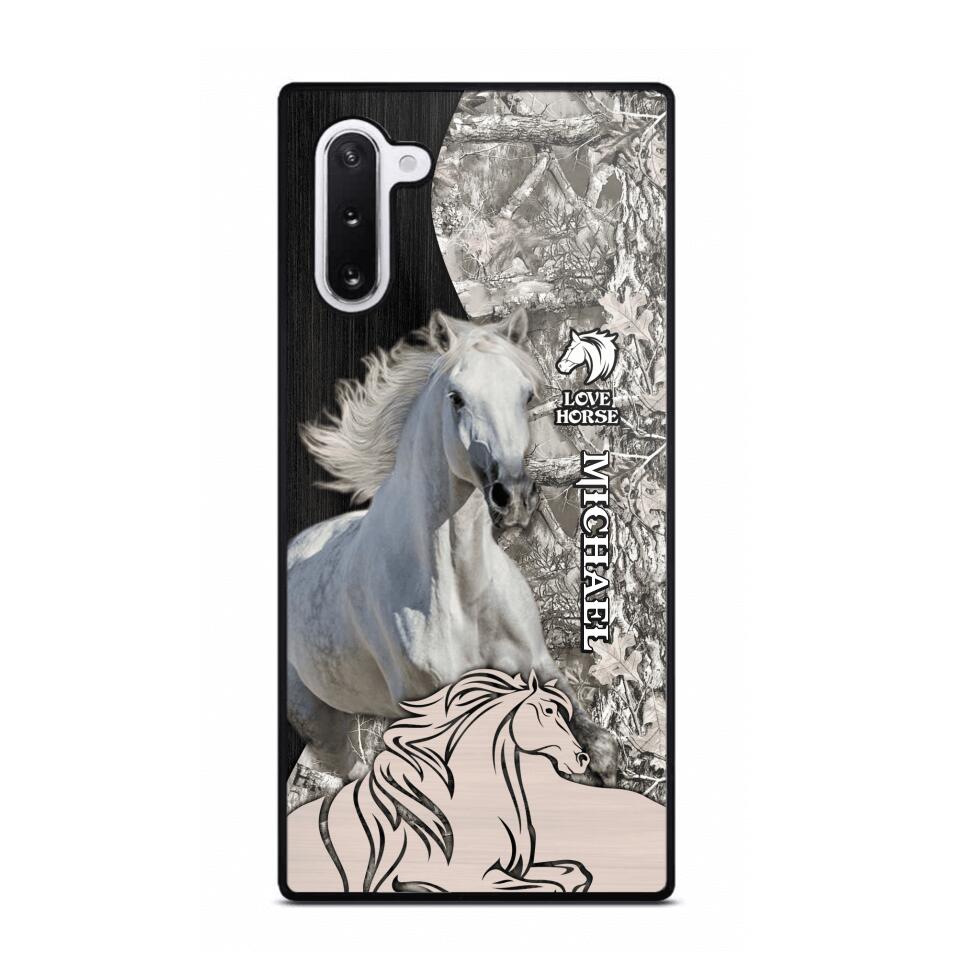 Personalized Love Horse Phone Case Printed NQDT0508