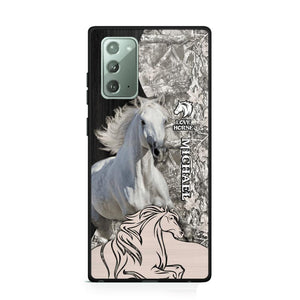 Personalized Love Horse Phone Case Printed NQDT0508