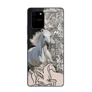 Personalized Love Horse Phone Case Printed NQDT0508