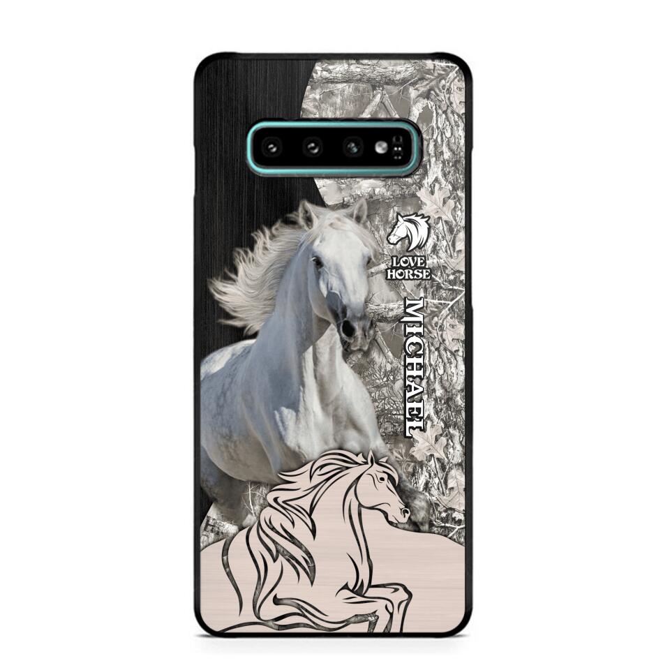 Personalized Love Horse Phone Case Printed NQDT0508