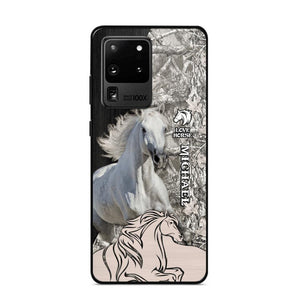 Personalized Love Horse Phone Case Printed NQDT0508