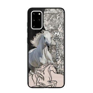 Personalized Love Horse Phone Case Printed NQDT0508