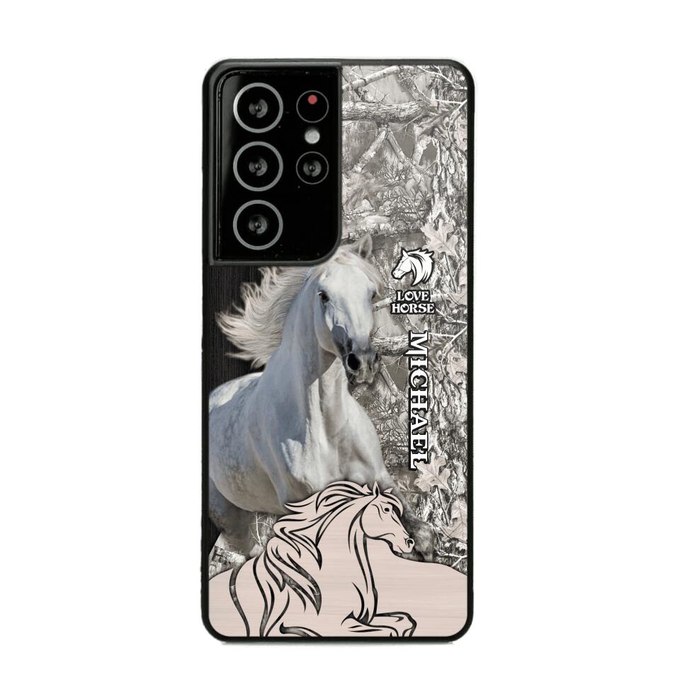 Personalized Love Horse Phone Case Printed NQDT0508