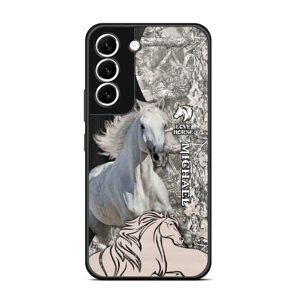 Personalized Love Horse Phone Case Printed NQDT0508