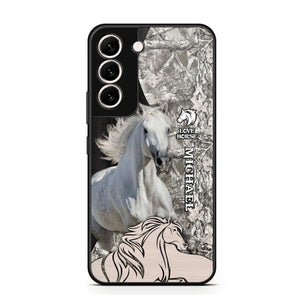 Personalized Love Horse Phone Case Printed NQDT0508