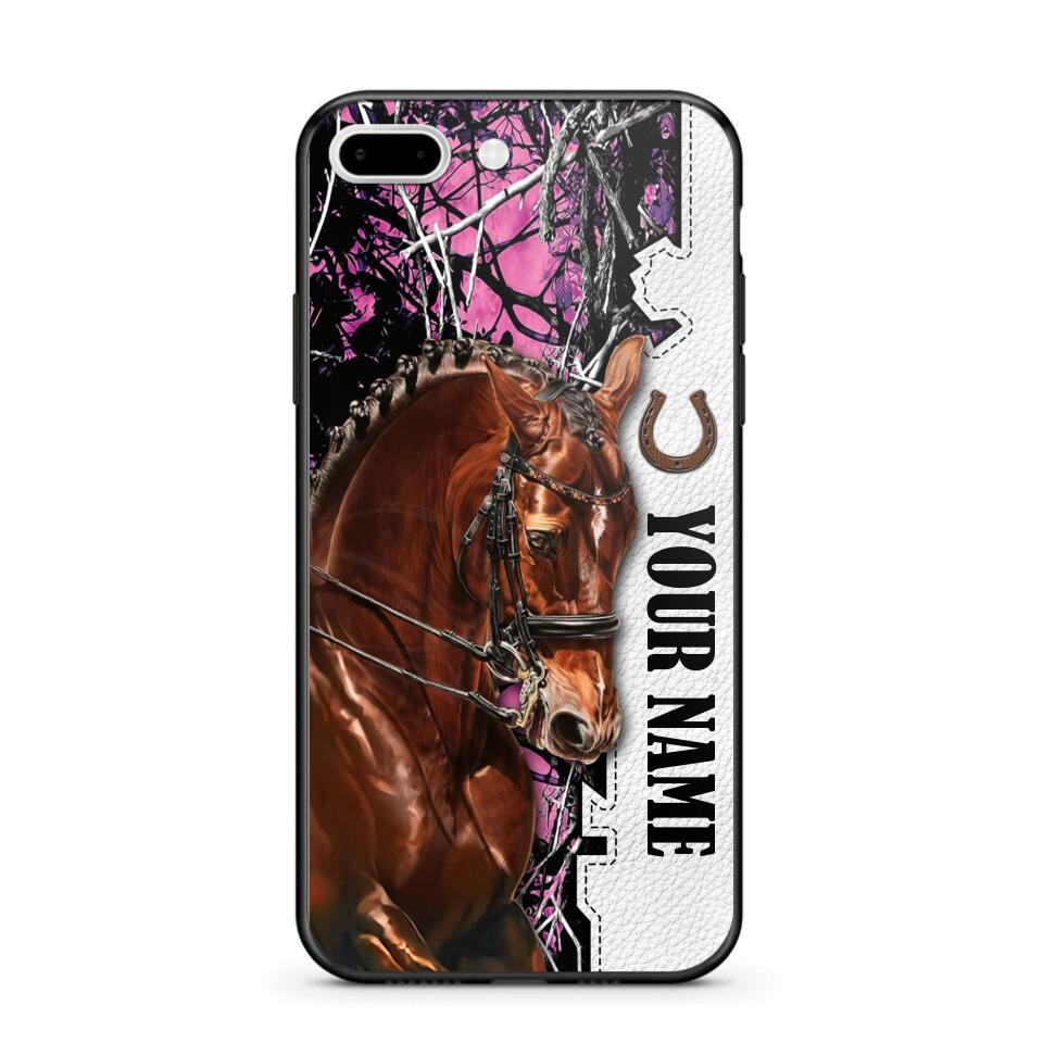 Personalized Horse Lover Phone Case Printed 22AUG-HQ08