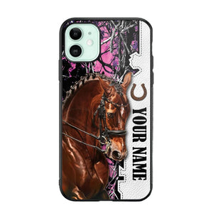 Personalized Horse Lover Phone Case Printed 22AUG-HQ08