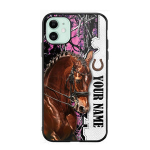 Personalized Horse Lover Phone Case Printed 22AUG-HQ08