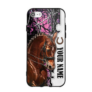 Personalized Horse Lover Phone Case Printed 22AUG-HQ08