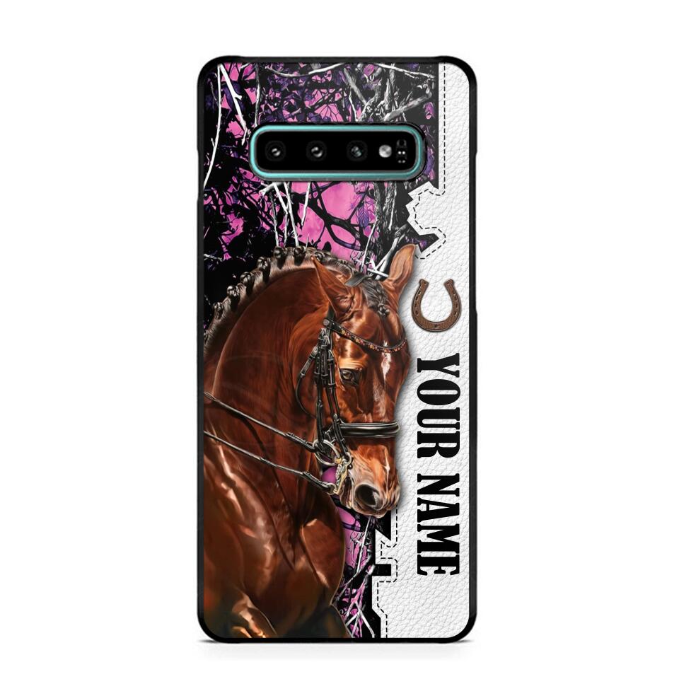 Personalized Horse Lover Phone Case Printed 22AUG-HQ08