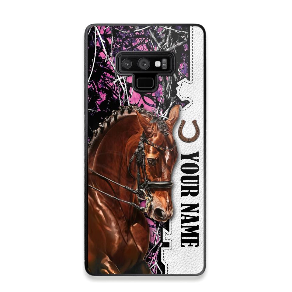 Personalized Horse Lover Phone Case Printed 22AUG-HQ08