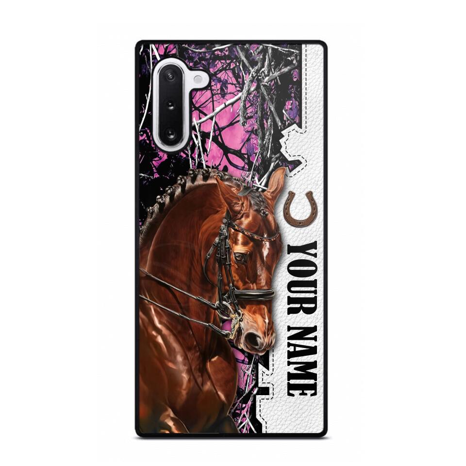 Personalized Horse Lover Phone Case Printed 22AUG-HQ08