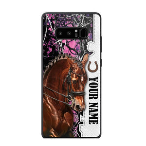 Personalized Horse Lover Phone Case Printed 22AUG-HQ08