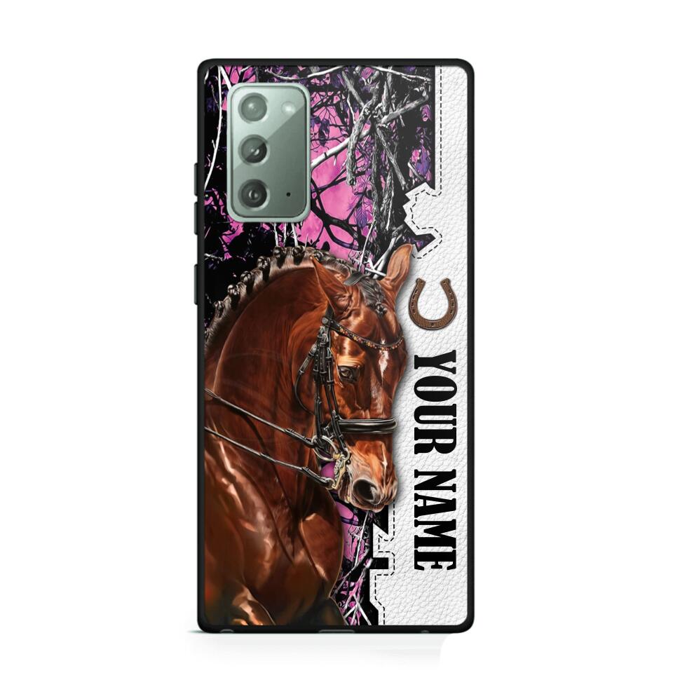 Personalized Horse Lover Phone Case Printed 22AUG-HQ08