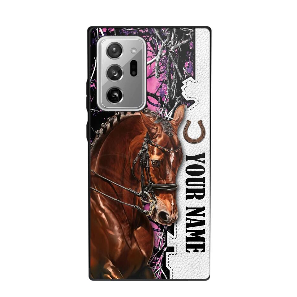 Personalized Horse Lover Phone Case Printed 22AUG-HQ08