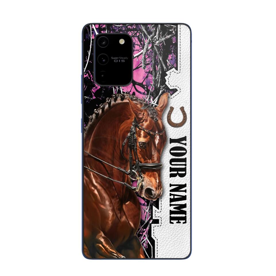 Personalized Horse Lover Phone Case Printed 22AUG-HQ08