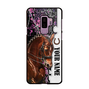 Personalized Horse Lover Phone Case Printed 22AUG-HQ08