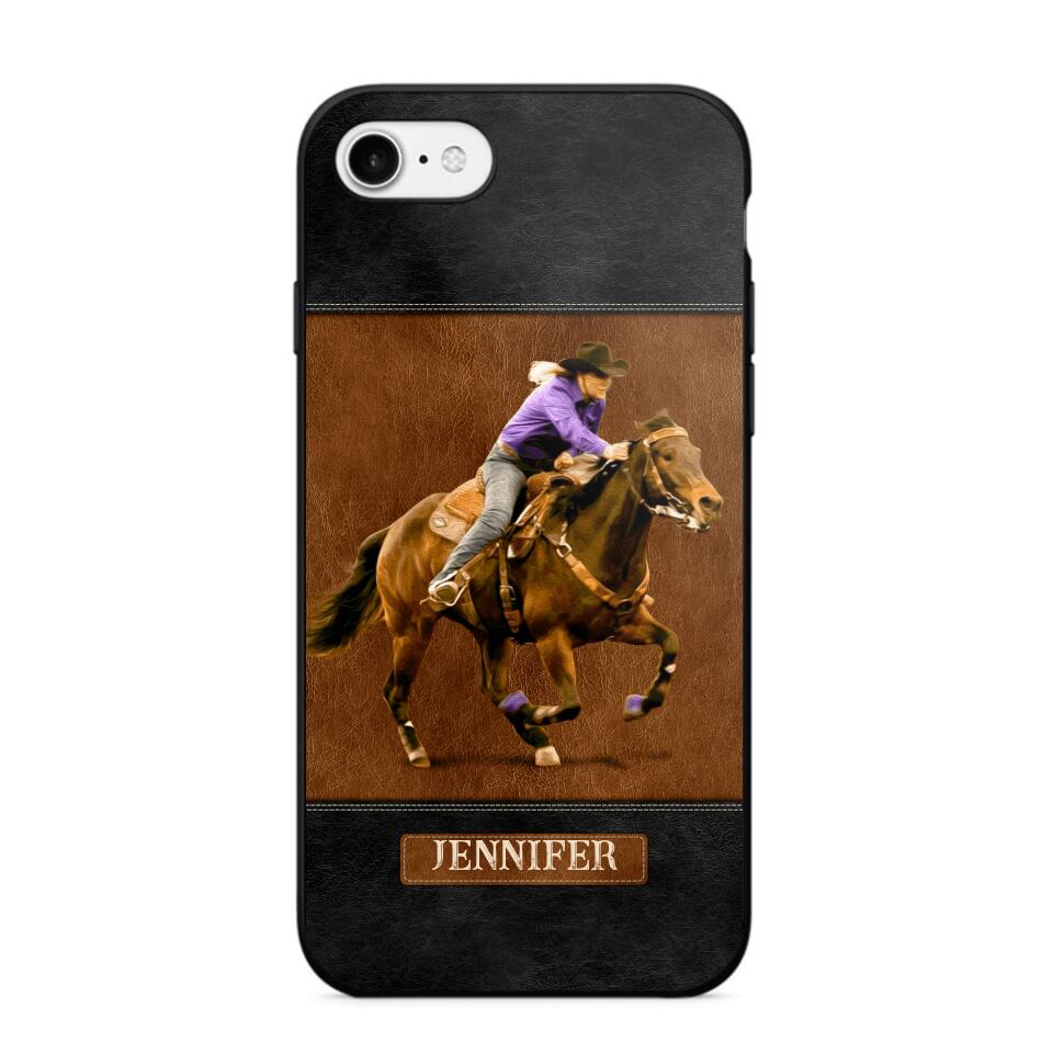 Personalized Horse Lover Phone Case Printed 22AUG-DT09