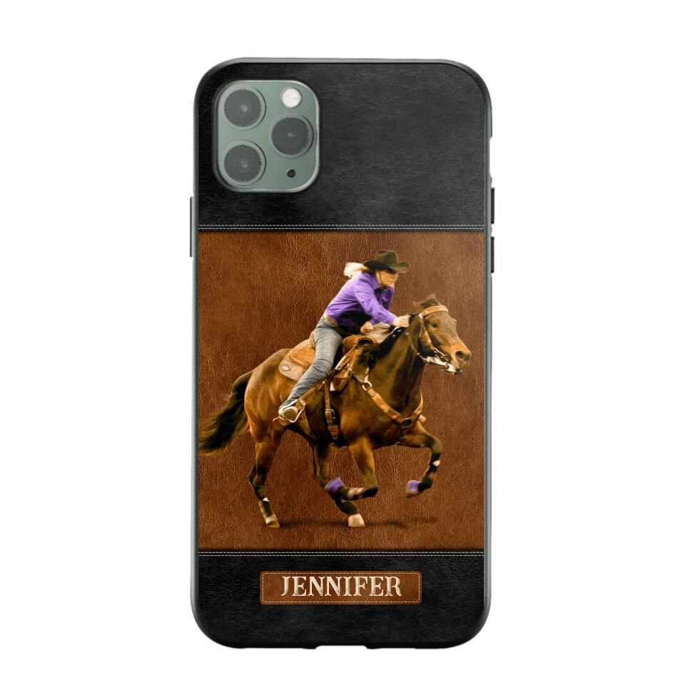 Personalized Horse Lover Phone Case Printed 22AUG-DT09